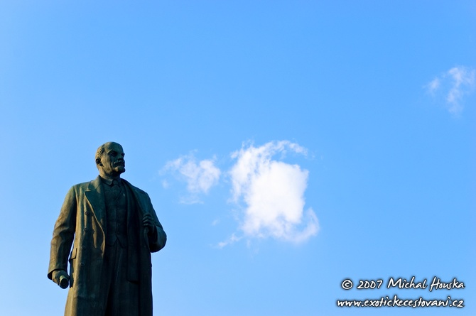 19 Ukraine Ukrajina poloostrov Krym Jalta Vladimir Ilijic Lenin socha.jpg
