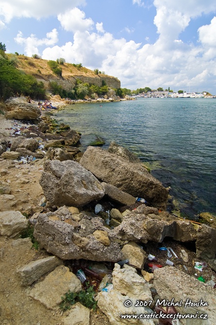 25 Ukraine Ukrajina poloostrov Krym Sevastopol ukrajinska plaz v Sevastopolu.jpg