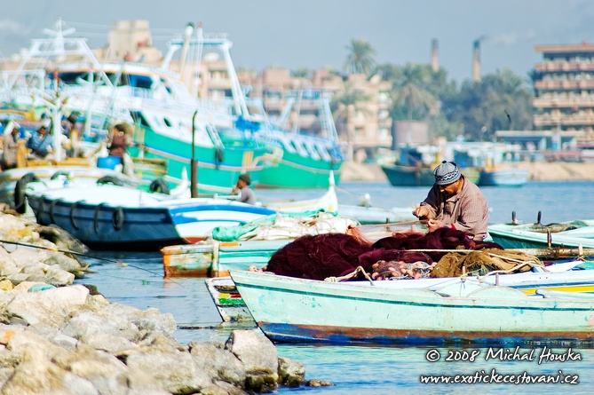 04 Egypt oazy Rosetta Rashid rybari ve meste.jpg